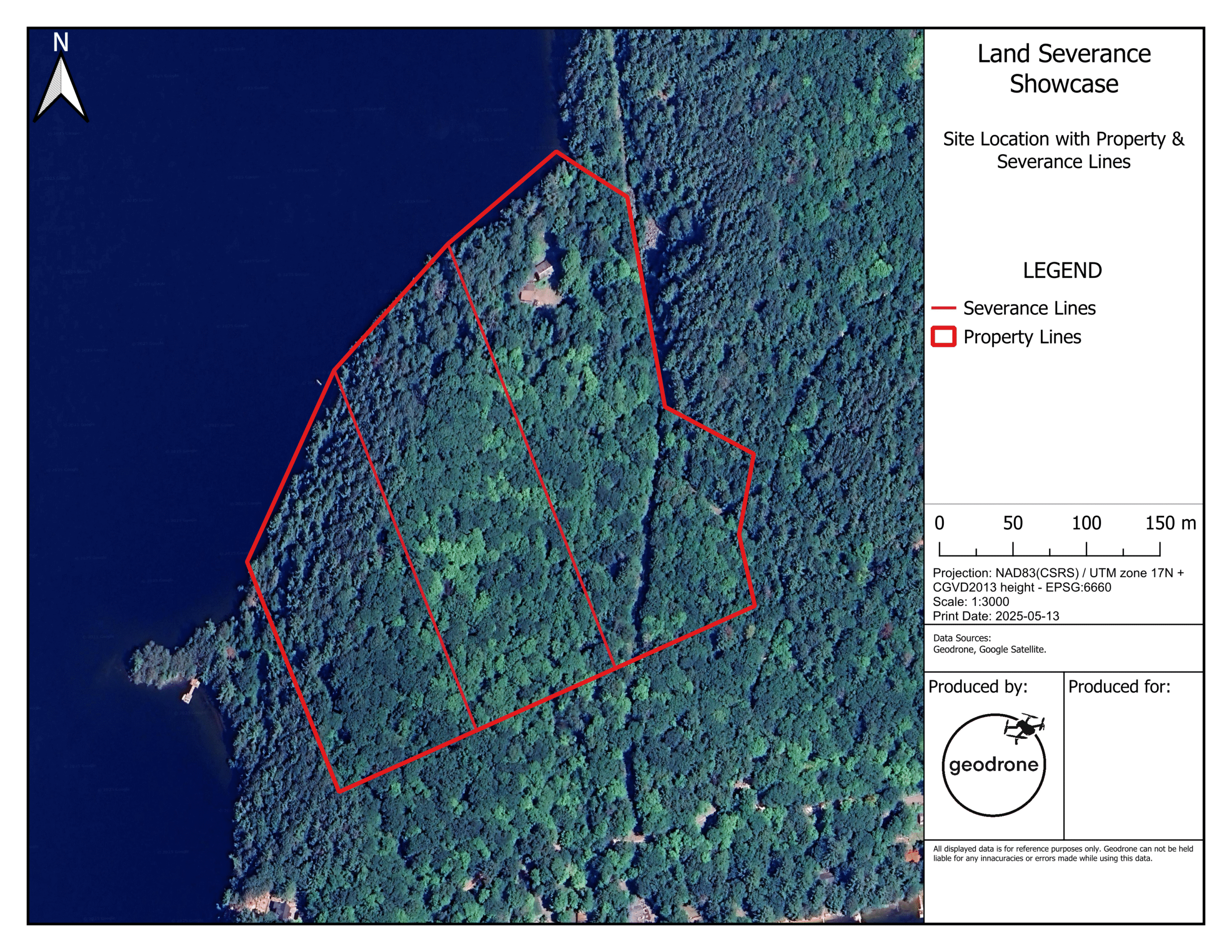 1 - Land Severance Showcase Site