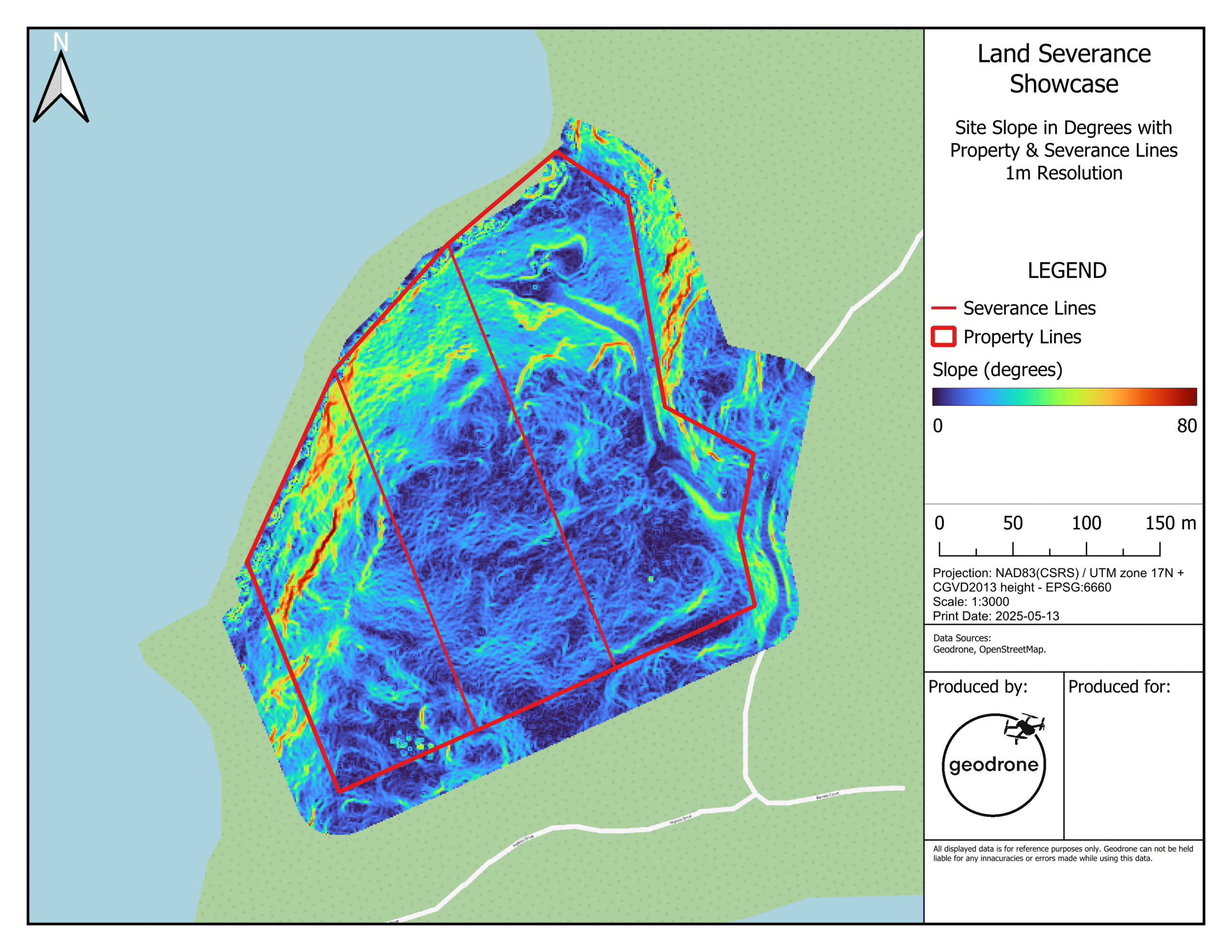 4 - Land Severance Showcase Slope 1m
